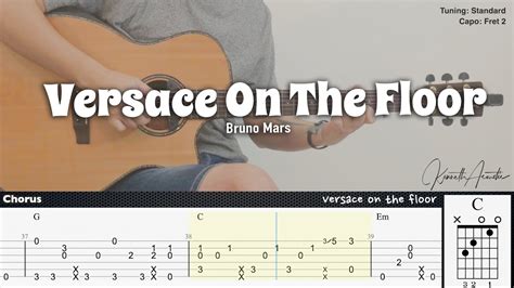 chord versace on the floor|versace on the floor guitar chords.